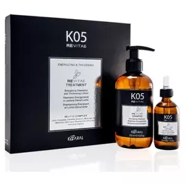 Набор для ухода за волосами тонизирующий шампунь + укрепляющий лосьон Revitae