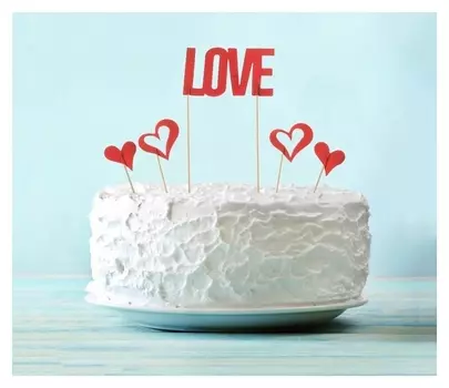 Набор для украшения торта Love