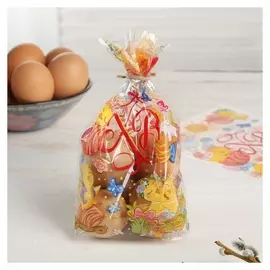 Набор для упаковки яиц «Хв», 2 предмета: термоплёнка, пакет