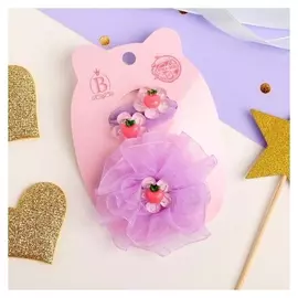 Набор для волос "Карамалечка" василек