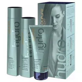 Набор для волос Шампунь Маска-кондиционер Гель для душа Hydrobalance Haute Couture