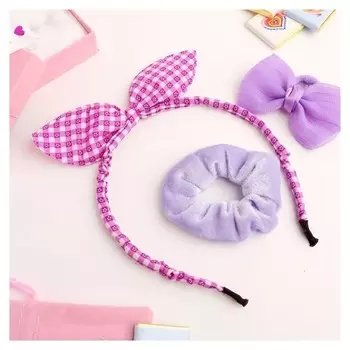 Набор для волос "Солоха" клетка