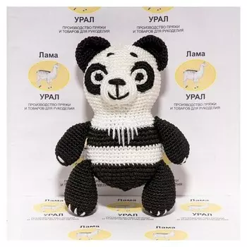 Набор для вязания игрушки "Панда пина" 15х20 см
