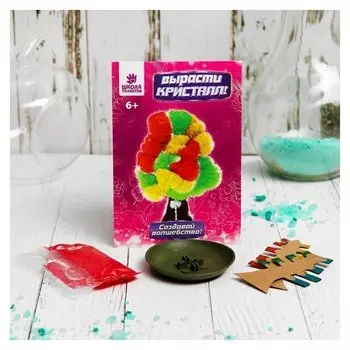 Набор для выращивания кристалла "Волшебное дерево" цвет разноцветный