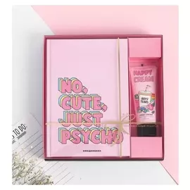 Набор Girl PWR, ежедневник 80 л и крем для рук 75 мл