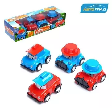 Набор инерционных машин «Джимми», 4 машинки