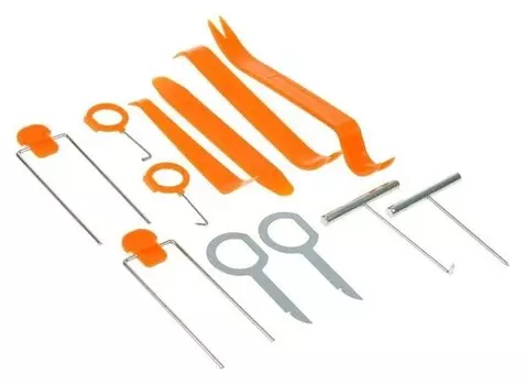 Набор инструмента по пластику, 12 предметов