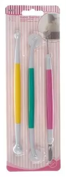 Набор инструментов 3 штуки для лепки из глины, пластилина, пластики