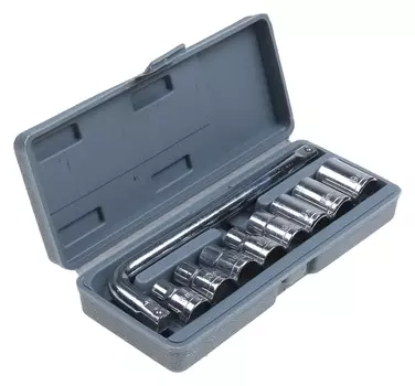 Набор инструментов в кейсе Tundra, универсальный, 1/2", 9 предметов