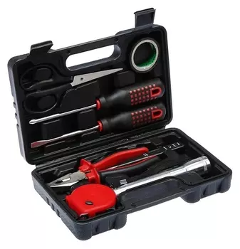 Набор инструментов в кейсе Tundra, универсальный, 8 предметов