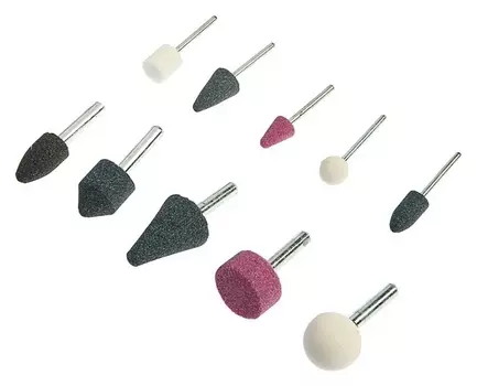 Набор камней шлифовальный Top Tools 60h006, 10 шт