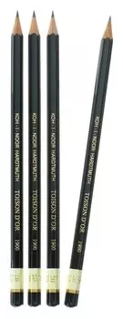 Набор карандашей чернографитных 2В