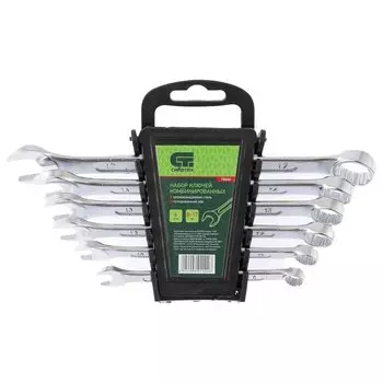 Набор ключей комбинированных, 8-17 мм, Crv, 6 шт