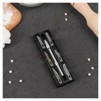 Набор кондитерских инструментов для моделирования, 7 предметов