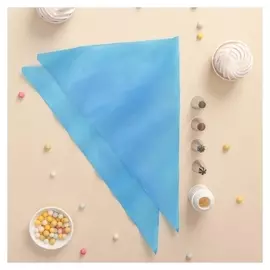 Набор кондитерский, 7 предметов: 2 мешка, 4 насадки D=2,5 см, адаптер