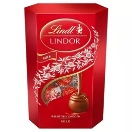 Набор конфет шоколадных Lindt Lindor молочный, 200гр (92904)