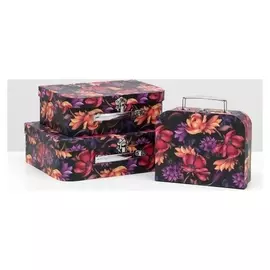 Набор коробок 3 в 1, "Сундук", 30.2 X 21.9 X 9.5 - 20.2 X 16 X 8.2 см