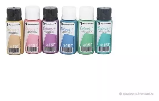 Набор красителей «Пастельный», 6 шт.
