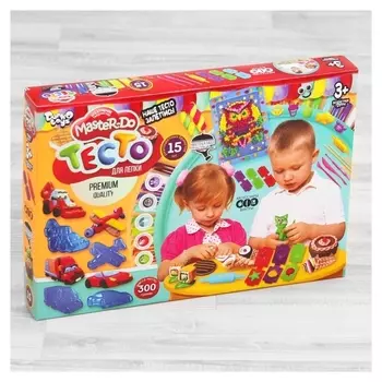 Набор креативного творчества «Тесто для лепки» серия «master DO» 15 цв.