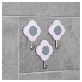 Набор крючков на липучке «Формы», 3 шт, дизайн