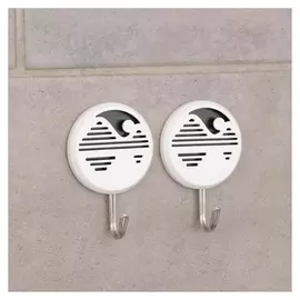 Набор крючков на липучке «Горизонт», 2 шт, цвет и форма