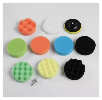 Набор кругов для полировки кузова Torso, 100 мм, 11 предметов