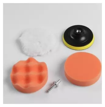 Набор кругов для полировки кузова Torso, 100 мм, 5 предметов