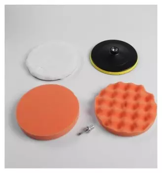 Набор кругов для полировки кузова Torso, 180 мм, 5 предметов