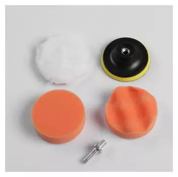 Набор кругов для полировки кузова Torso, 75 мм, 5 предметов