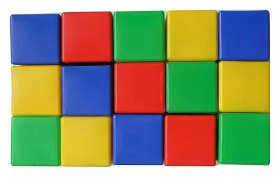 Набор кубиков 15 элементов