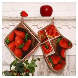 Набор кухонный «Яркий» (Прихватка+варежка)