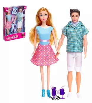 Набор кукол «Алекс и алиса» с аксессуарами