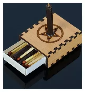 Набор Ларец желаний со свечками Очищение пространства 5,2х4,5х2 см