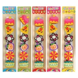 Набор ластиков фигурных, 6 штук "Сладости"