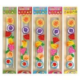 Набор ластиков фигурных, 7 штук "Фрукты/ягоды"