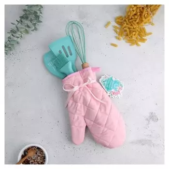 Набор лопаток из силикона «Мята»