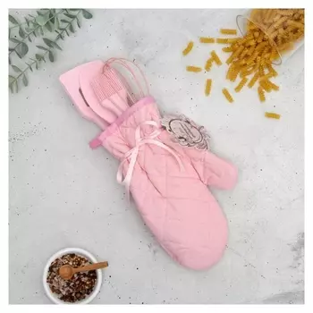 Набор лопаток из силикона «Розовые мечты»