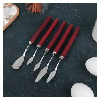 Набор лопаток кондитерских, 5 шт