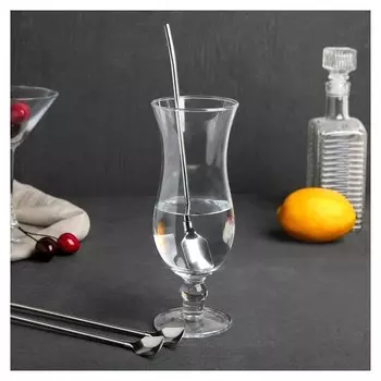 Набор ложек-трубочек барных, H=22 см, 6 шт