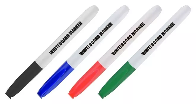 Набор маркеров для досок набор 4 цв. 1-3мм