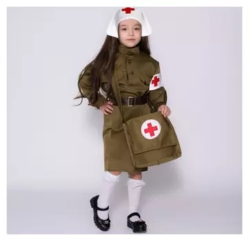 Набор медсестры: косынка + повязка