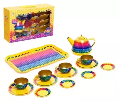 Набор металлической посудки «Чаепитие»