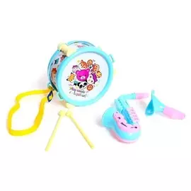 Набор музыкальных инструментов "Зверятки", 5 предметов