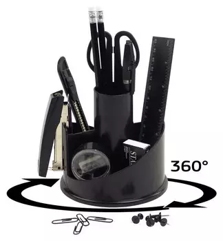 Набор настольный Attache Jc806 черный