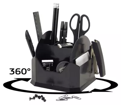 Набор настольный Attache Jc848 черный