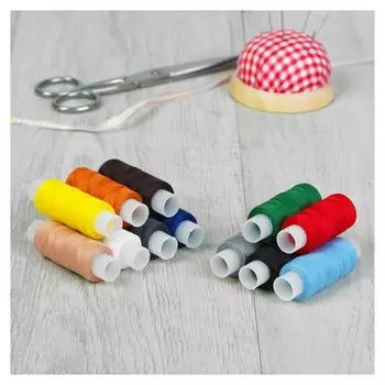 Набор ниток 45лл, 150 м, 12 шт