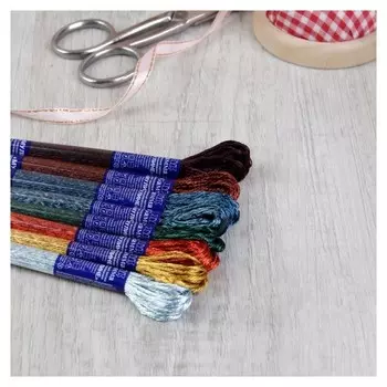 Набор ниток мулине «Кельтские мотивы», 8 ± 0,5 м, 8 шт