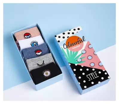 Набор носков Kaftan "Style" 5 пар, р-р 36-39