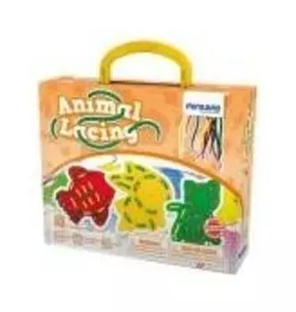 Набор обучающий шнуровка "Животные"