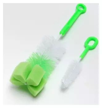 Набор ёршиков для бутылочек и сосок Цвет салатовый